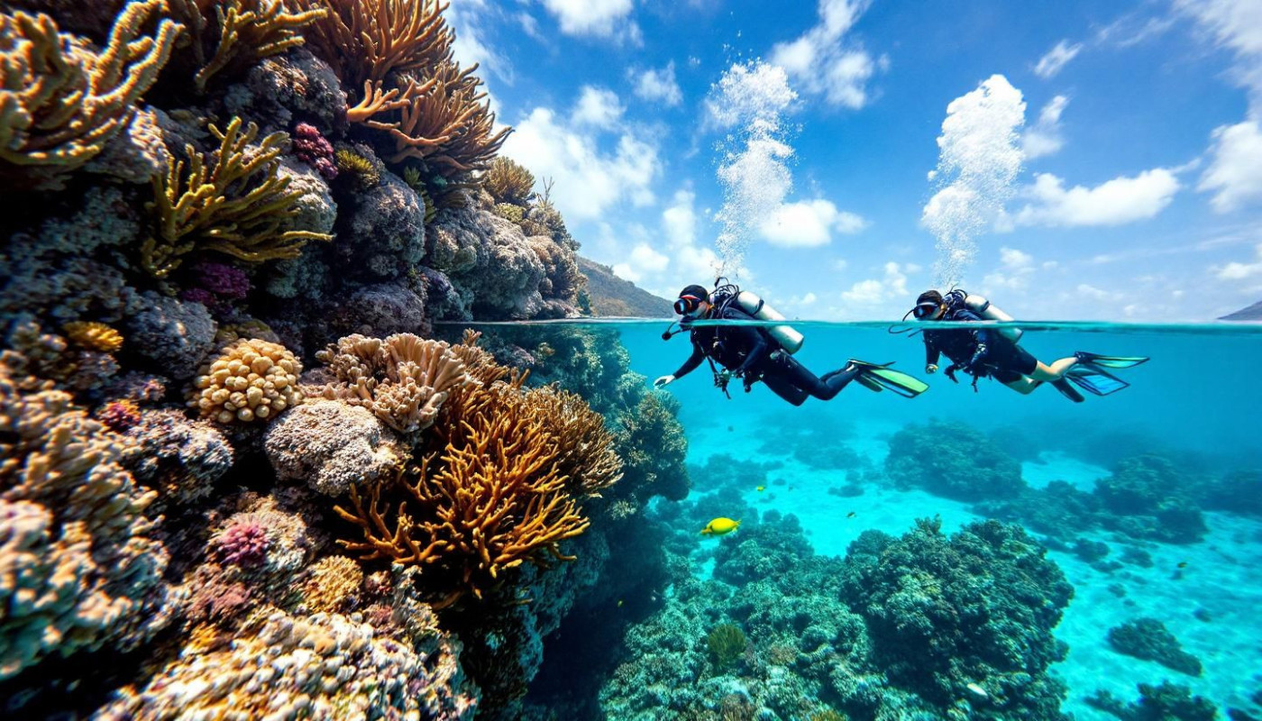 Explorando el mundo submarino: guía básica para principiantes en buceo